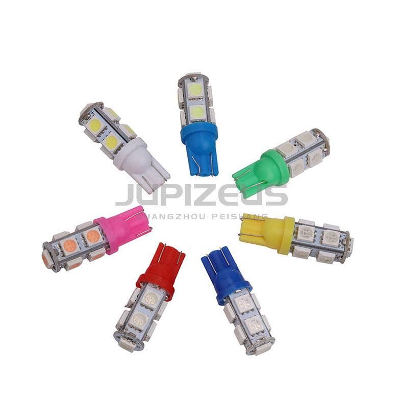 9SMD 5050 LED 194 168 192 W5w 9 LED Light Automobile Lamp Wedge Interior Light Bulb Car on Sale