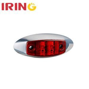 10-30V Red Clearance Side Marker Turn Light for Truck Trailer with SAE (LCL0604R)