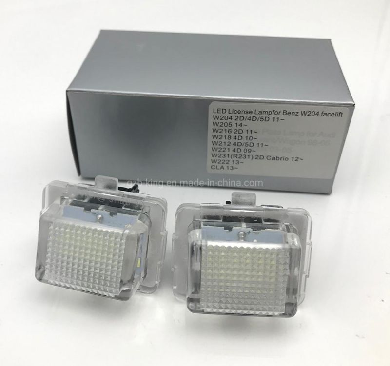 OEM-Replace 18SMD LED License Plate Light for Benz
