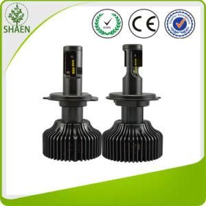 6000K Fanless 12V 30W 4200lm Car P7 LED Headlight