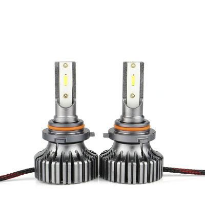 2021 Auto Parts All in One 4500umen High Low Beam 6000K Fanless LED Car Headlight