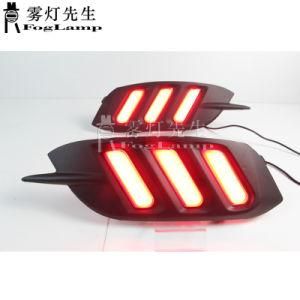 Cscsnl 1pair LED Reflector Tail Light Brake Warning Lamp Rear Fog Lamp Rear Bumper Light for Honda Civic 2016 2017 2018