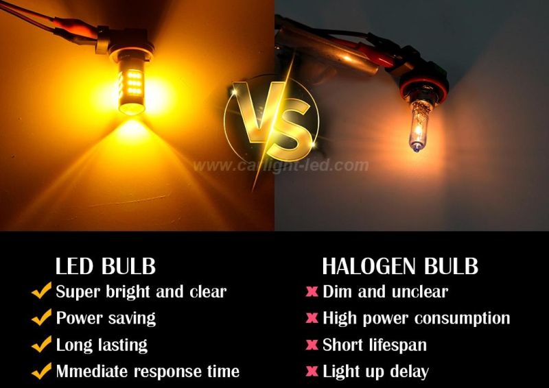 H8 12V Golden Trucks LED Fog Light Bulbs