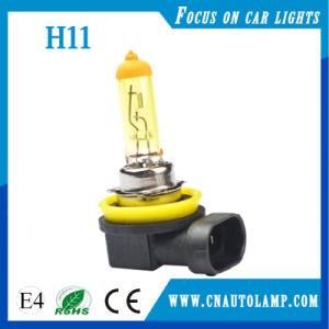 Yellow Color Halogen H11 Auto Bulb From China