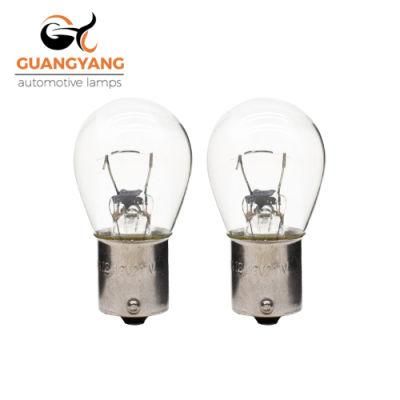 Auto Turning Bulb Halogen Bulb S25 Bau15s 12V 21W Clear