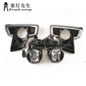 LED DRL for Toyota Hilux Rocco 2018 Daytime Running Light Fog Driving Lamp