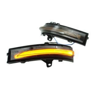 Smoked Side Mirror Sequential Dynamic Blinker with Blue Welcome Light for 2016 Edge