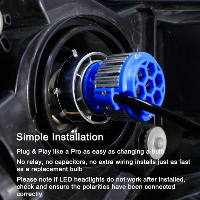 8000lm T1 X3 S1 H13 9005 Auto LED Headlamp