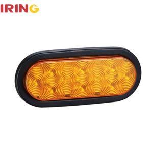 6&prime;&prime; Oval LED Tail Indicator Rear Lights for Truck Trailer with DOT (LTL1651A)