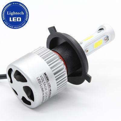 New Auto Parts 12-24V 6500K 4000lm COB 36W H4 S2 Car LED Headlight
