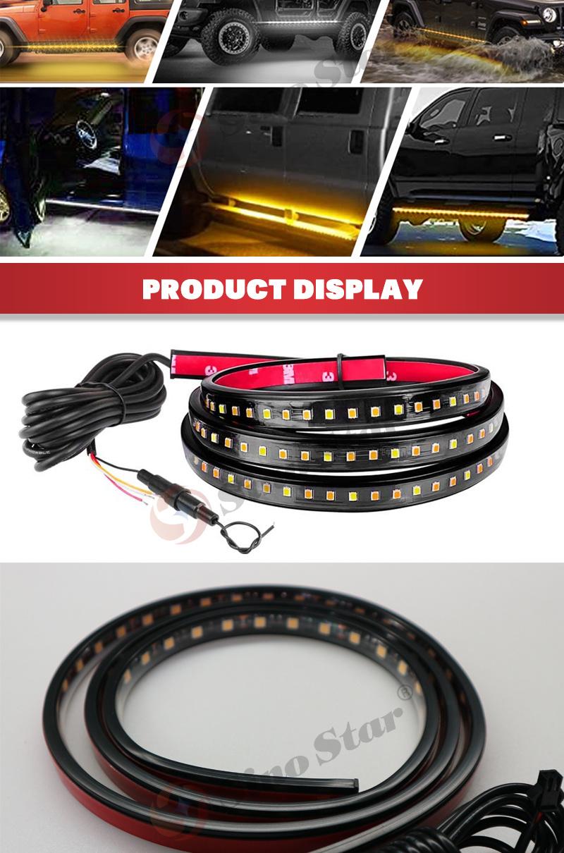 Sw71514820 2PCS 48" Car LED Running Board Light Kit Side Step Strip for Truck SUV