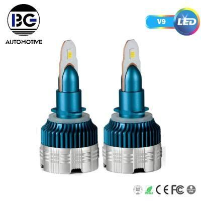 H7 Light Car LED Headlight 60W 8000lm Fan Cooling All in One Mini Size Auto Lamp Top Quality