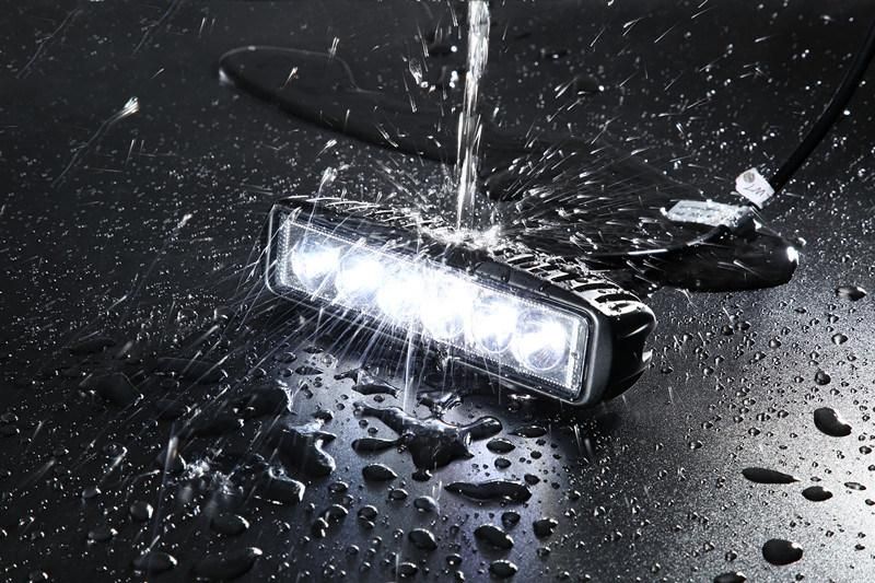 18W LED Spot Flood Work Light 4WD 12 Volt LED Work Lights for off Road Vehicle SUV Car Trucks