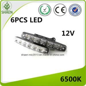 LED Daytime Running Light DRL 12V 6 LED White