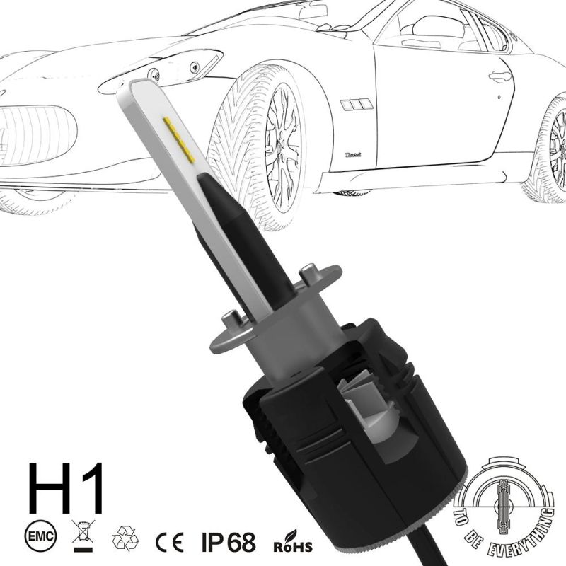 Auto Parts 6000K 24W 3600lm Car LED Headlight Conversion Kit