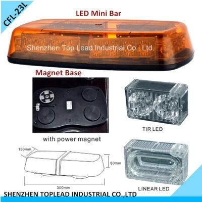 LED Mini Light Bar /Strobe Rotating LED Warning Light Bar /Magnet and Plug LED Bar (CFL-23L)