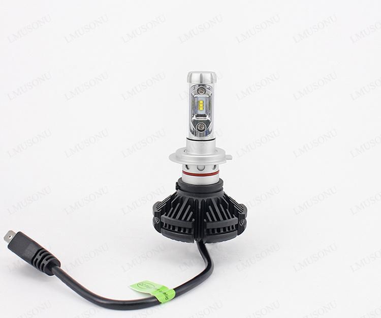 Lmusonu X3 H7 LED Headlight 25W 6000lm Car LED Auto Light