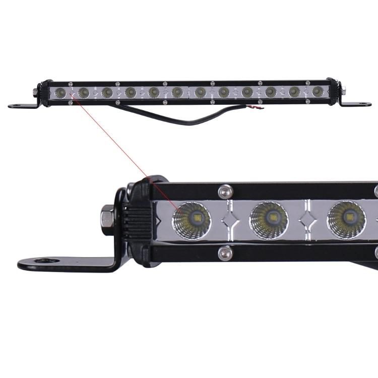 7 13 20 Inch Super Slim LED Light Bar for Jeep Truck ATV Tracto Flood Spot Beam 12V 24V 36W 72W 90W LED Work Light Bar