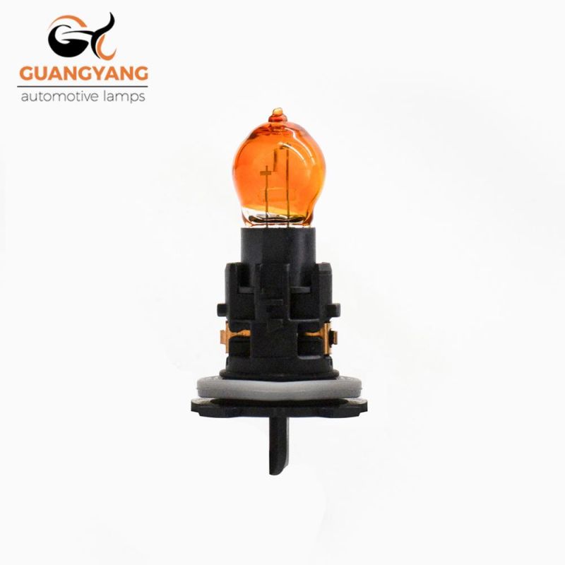 pH24W Amber Headlight Lamps 12V 24W Car Halogen Lighting System Bulbs