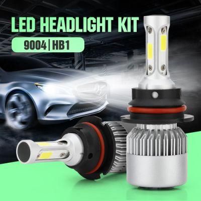 Hot Sale S2 Factory Product Car Headlight LED Auto Fog Lights C0b Chips Headlight12V Auto Lamps