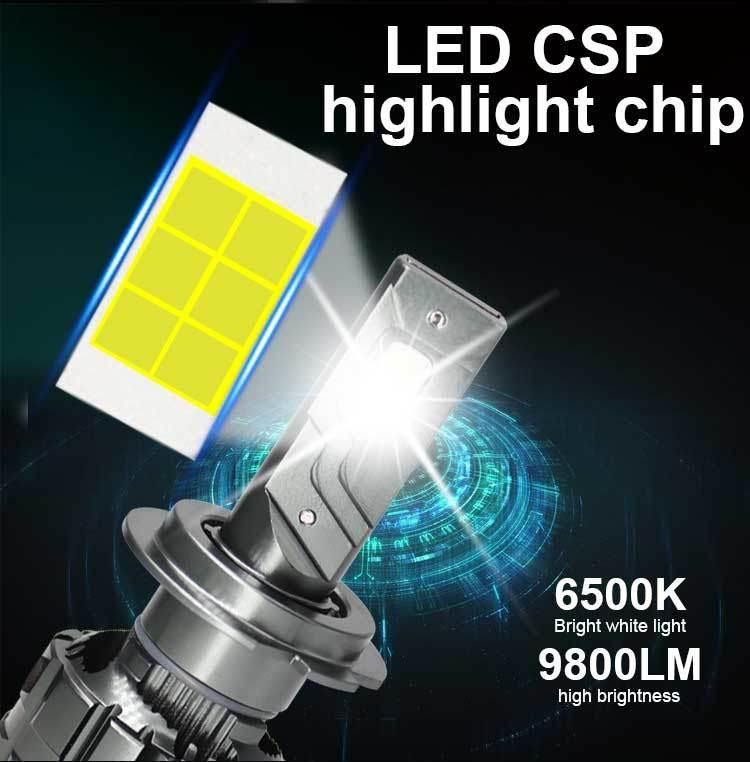 New on The New X7 LED Light Small Volume High Brightness LED Headlight Bulb H4 H7 H11 9005 Hb3 9006 LED Light