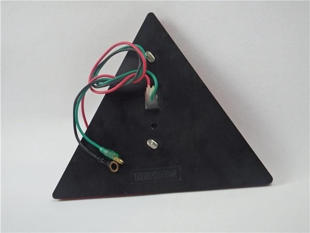 Trailer Part Triangle Reflector Tail Stop LED Truck Light