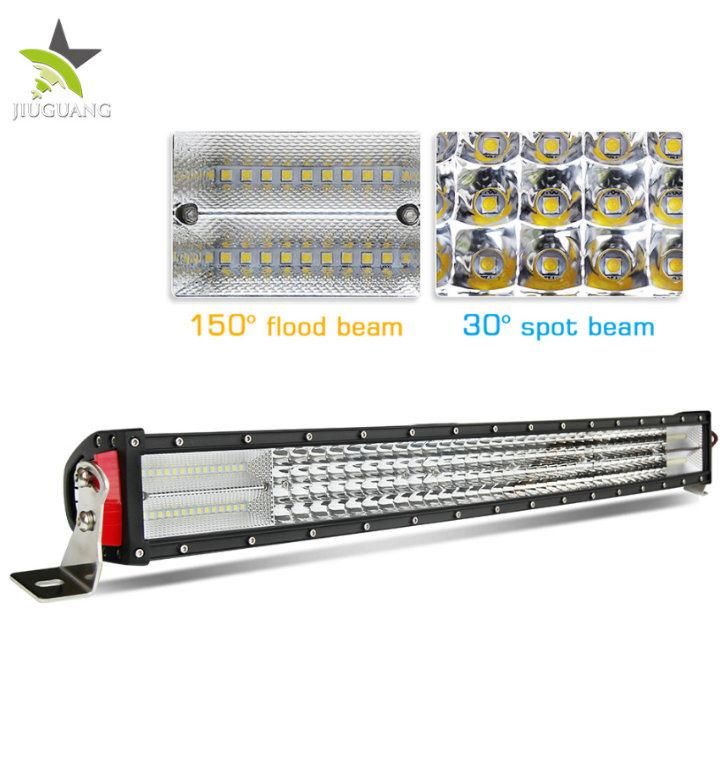 8d 4 Row 564W 32inch Curved LED Light Bar