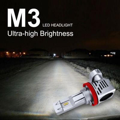 M3 Car LED Headlight 55W 6000K H4 LED Motorcycle Light