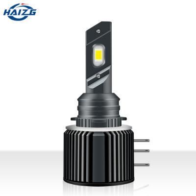 Haizg Factory Wholesale H15 LED Headlight 6000K High Beam Day Time Running Light
