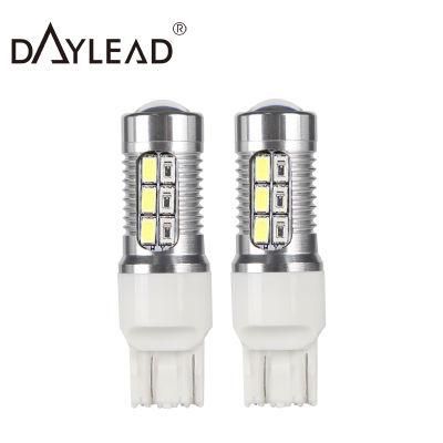 Red Amber LED Canbus Xenon White 22SMD 5630 Chips 3157 LED Bulb Turn Light