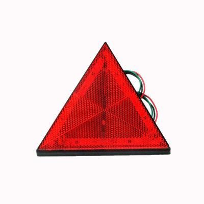 Trailer Part Triangle Reflector Tail Stop LED Truck Light