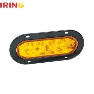 Waterproof Oval 6&prime;&prime; Arrow LED Amber Side Marker Light for Truck Trailer with DOT (LTL1654)