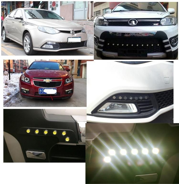 2PCS 18mm Daytime Running Lights Car LED Eagle Eye Lights DRL LED 12V Backup Reversing Parking Signal Automobiles Lamps DRL