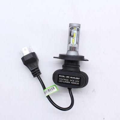 Car Auto H4 H7 9005 H13 H11 Hb3 Hb4 80W Wireless Plug and Play High Low LED Headlight Bulbs Kit