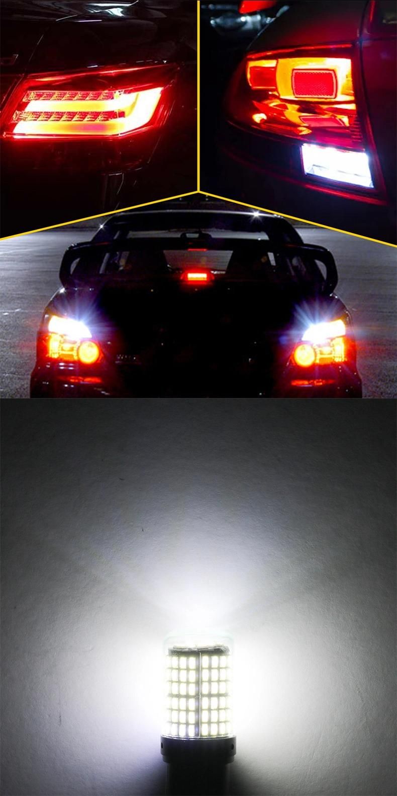 1156 1157 Ba15s 7443 Super Bright Canbus 144SMD 3014 LED Car Light Brake Light Turn Signal