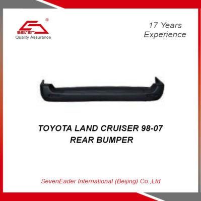 High Quality Auto Car Spare Parts Rear Bumper for Toyota Land Cruiser 98-07