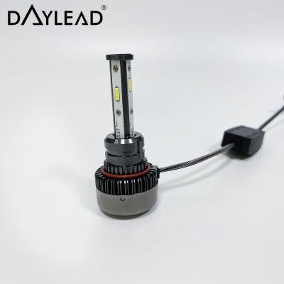 Auto Lighting System Super Bright High Low Beam Auto Lights H4 H7 H11 4 Side LED Headlight Bulb