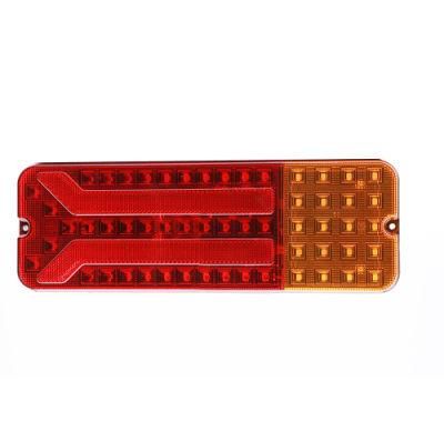 12V 24V Red Auto LED Tail Lighting Truck Trailer Indicator Stop Rear Lamps Auto Light