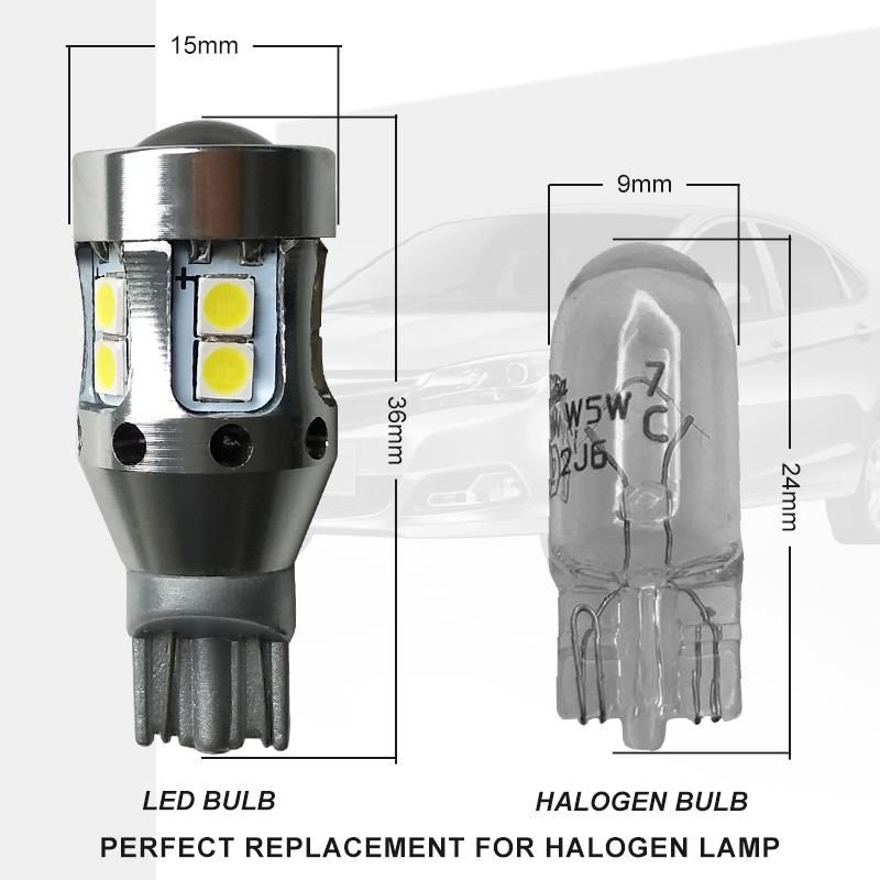 Auto Car Lighting 12V 24V T15 LED Bulb