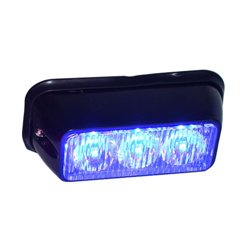 Haibang Blue Red Green 3 LED Strobe Auto Exterior Mount Lighthead