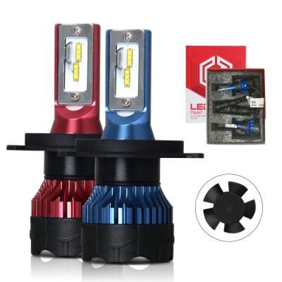 Headlights K5 9005 9006 Fan Cooling Perfect Cutline H3 H11 H7 Csp Fan 12V 24V H4 Auto Car LED Headlight