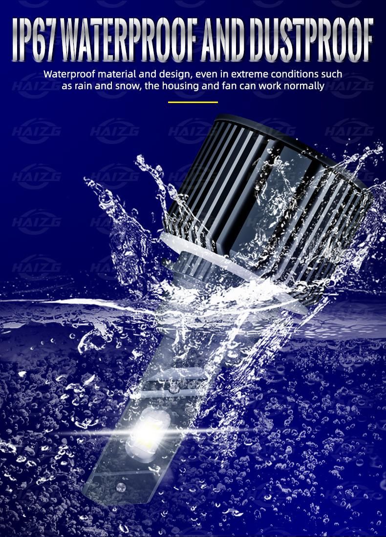 Haizg Factory Manufacturer H15 Type 6000K LED Headlight with CREE LED Chips Auto LED Lamps