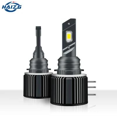 Haizg H15 Canbus Car LED Fog Light Bulbs Driving Lamp 12V 24V LED Headlight for Auto Lighting System