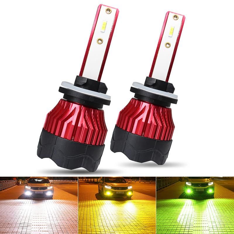 2020 Cheap K5 120W Csp COB Car LED Light Fan Cooling Car LED Lights H4 Hb3 9005 H11 16000ml