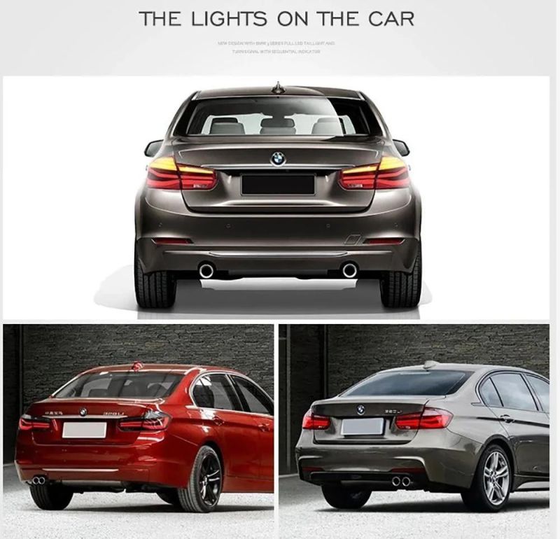 BMW F30/F35 2013-up with DRL+Reverse&Brake Light+Moving Turn Signal Taillamp Car Light