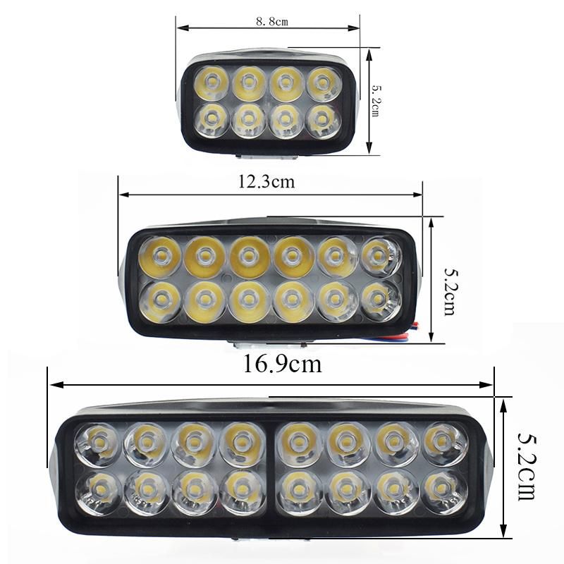 Motorcycle Fog Light LED Auto Lamps 12W 18W 24W LED Motorcycle Light