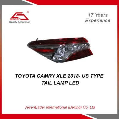 High Quality Auto Car Tail Light Lamp for Toyota Camry Xle 2018- Us Type