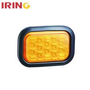 LED Waterproof Amber Indicator Rear Light for Truck Trailer with E4 (LTL1351A)