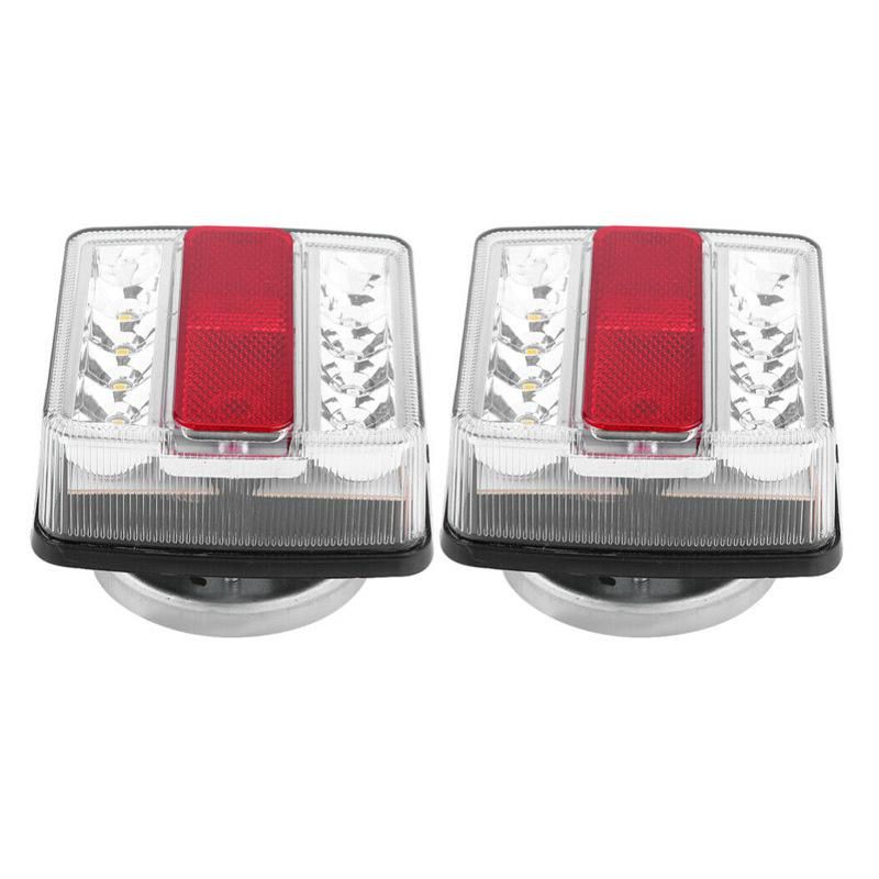 10/20LED Trailer Square Tail Lights