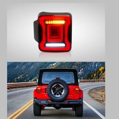 Wrangler 2018 2019 2020 Full LED Taillight with Moving Signal in China for Jeep